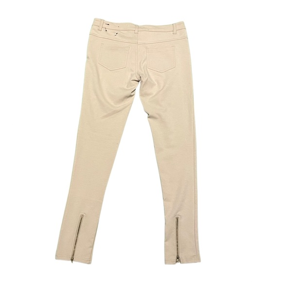 Skinny Fit Woman’s Beige Large Pantsuit - Picture 2 of 3